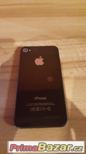 Apple iPhone 4 zadní kryt / sklo - nové, originál – fotografie 1