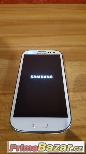 Samsung Galaxy S III (i9300), Marble White - bílý, použitý – fotografie 1