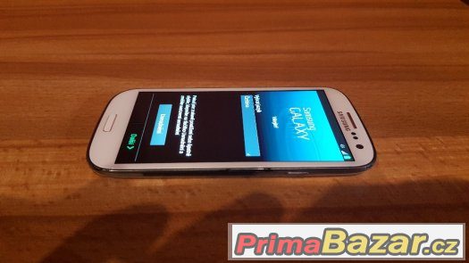 Samsung Galaxy S III (i9300), Marble White - bílý, použitý – fotografie 3
