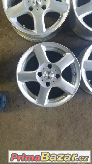 Orig. Holé Alu Kola ENZO - 4 x 108 - Peugeot 206 - 14´´ – fotografie 3