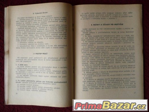 Příručka CO-naše vojsko-atomový bunkr svépomocí – fotografie 4