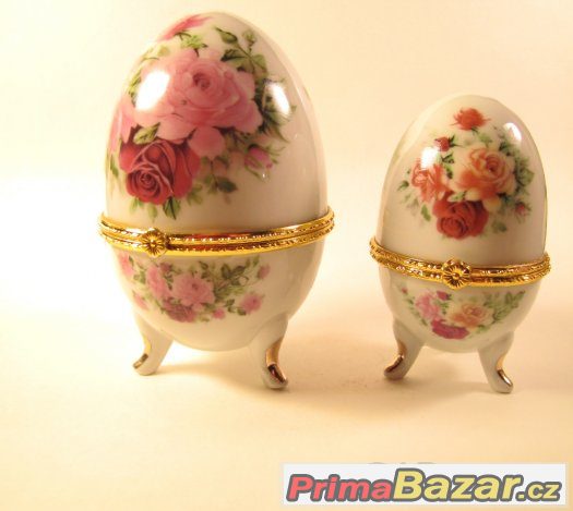 Sada porcelánových vajec ve stylu FABERGÉ. – fotografie 1