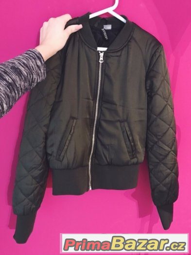 Khaki Bomber H&M – fotografie 1