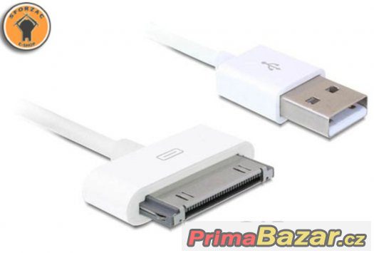 Datový a nabíjecí kabel USB iPhone 4/4S/3G/3GS/2G – fotografie 3