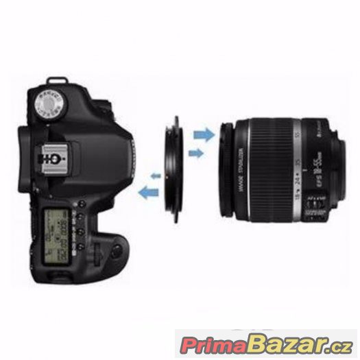 Canon EOS Makro Macro Adaptér Redukce Pro Canon 58mm 58 mm – fotografie 2