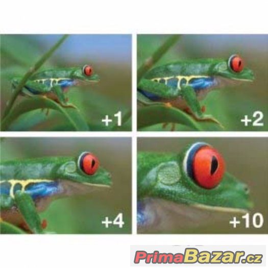 Nový Close up+4 Filtr Filter (lupa) Kov + sklo kvalitní – fotografie 2