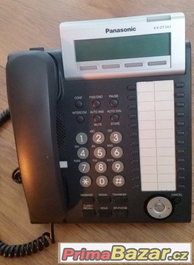 Systémový digitální telefonní přístr. Panasonic KX-DT343CE-B – fotografie 1