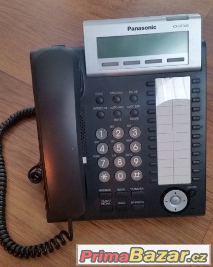 Systémový digitální telefonní přístr. Panasonic KX-DT343CE-B – fotografie 4