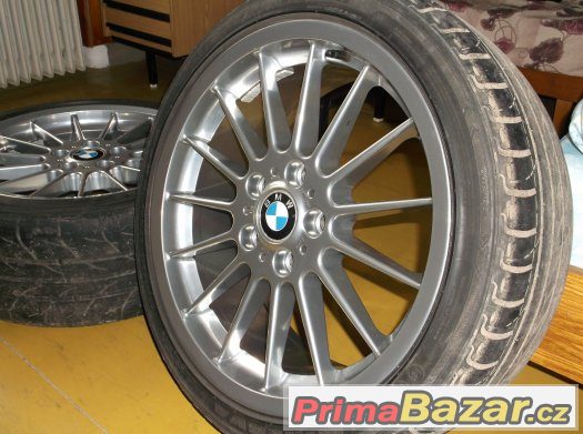ORIGINAL BMW 18 PALCOVA KOLA+PNEU-STYLE 32 TOP STAV – fotografie 3