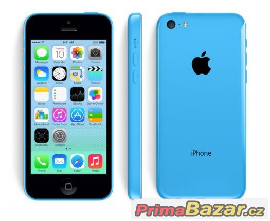 Vyměním Iphone 5C modrý16GB(foto pro ilustraci) – fotografie 1