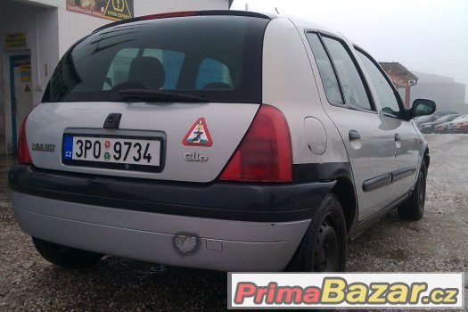 RENAULT CLIO 1,9D - EKO daň zaplacená – fotografie 3
