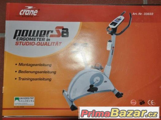 Ergometr Crane Power S8 nový - tréninkové kolo – fotografie 2