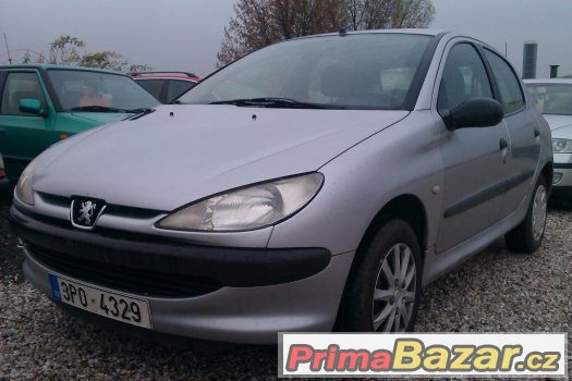 PEUGEOT 206 1,9 DIESEL r.:2001 - bez EKO daně – fotografie 1