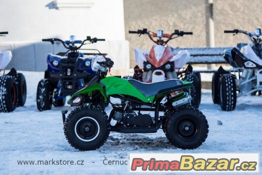 Dětská benzínová čtyřkolka Racer 49cc - výprodej – fotografie 5