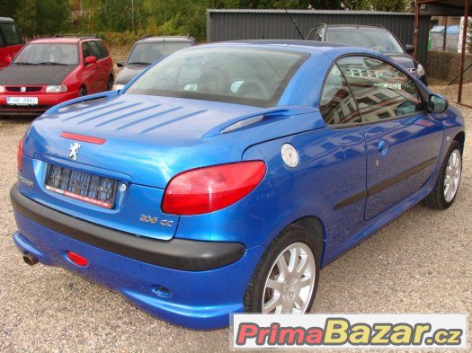Peugeot 206 CC TOP STAV – fotografie 4