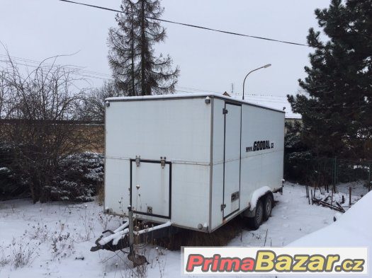 Prodám přívěsný vůz za auto, brzděný, DPH – fotografie 2