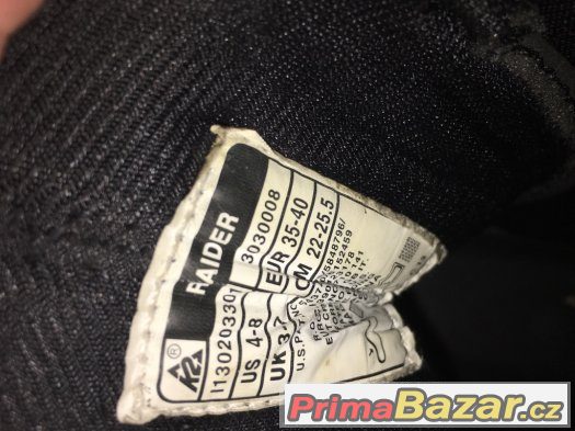 IN LINE-kolečkové brusle Raider K2,vel.35-40,cena 300,-Kč – fotografie 2