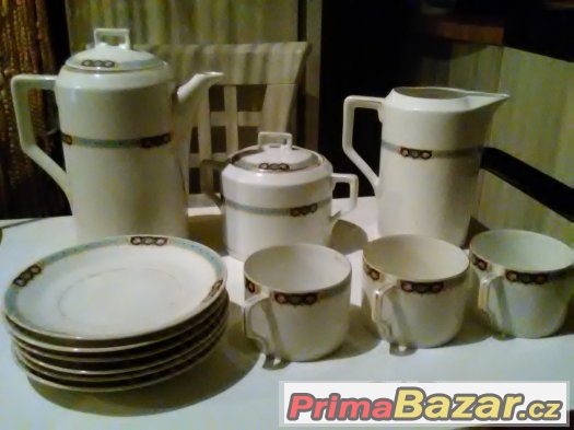 Stary cajovy(kavovy) servis – fotografie 1