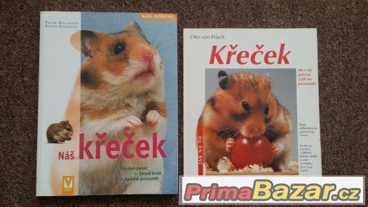 Knihy - křeček 2x – fotografie 1