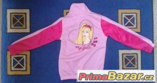sportovni mikina zn.BARBIE/W.DYSNEY, na zip,zn.,vel.122-levn – fotografie 2