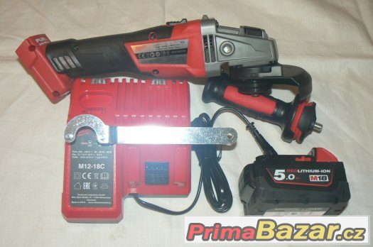 Milwaukee M18 CAG125X nová. ČB. – fotografie 3