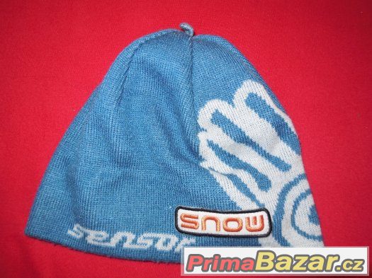 TKANÁ ZIMNÍ ČEPICE SNOW – fotografie 1