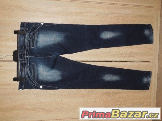 ELASTICKÉ RIFLOVÉ KALHOTY – fotografie 2