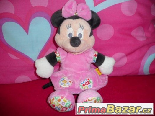 Minnie plyšová chrastící 28cm jako Lamazze – fotografie 1