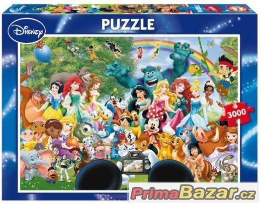 Puzzle  Úžasný svět Disney II - puzzle 1000 dílků – fotografie 1