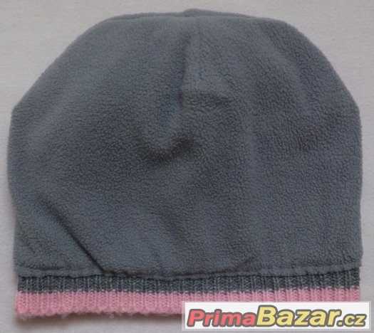 Dětská holčičí zimní čepička, obvod 40-46cm – fotografie 3