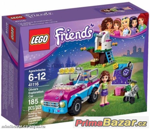 LEGO Friends 41116 Olivie a její průzkumné auto – fotografie 1