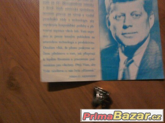 Starý prsten J.F.KENNEDY a poselství – fotografie 4