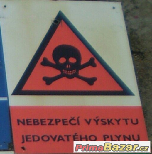 cedule bezpečnostní plast smalt papir umakart atd tabulky,., – fotografie 3