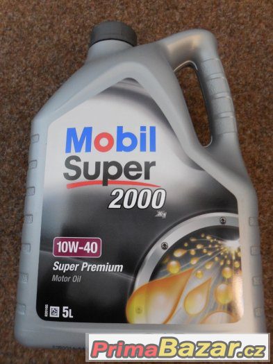 MOBIL 10W40 5L - motorový olej - ORIGINÁL BALENÍ – fotografie 2