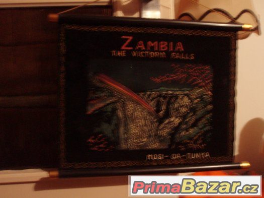 ZAMBIA - gobelínek – fotografie 2
