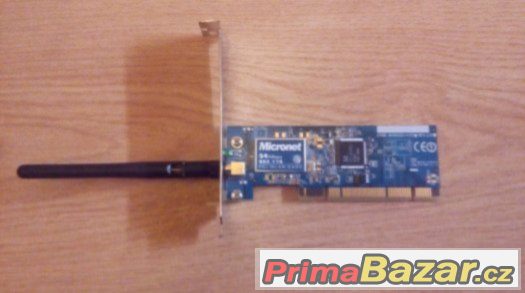 Prodám WiFi kartu do PC Micronet – fotografie 3