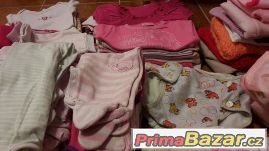 Balík oblečení na holčičku 0 - 24m - 88ks - levně – fotografie 2