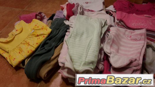 Balík oblečení na holčičku 0 - 24m - 88ks - levně – fotografie 3