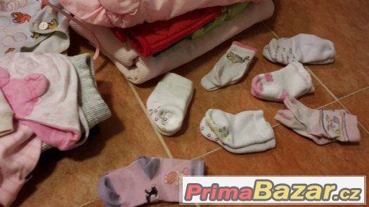 Balík oblečení na holčičku 0 - 24m - 88ks - levně – fotografie 5