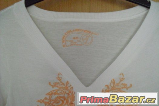 Bílo-oražová tunika O´Win Collection – fotografie 2