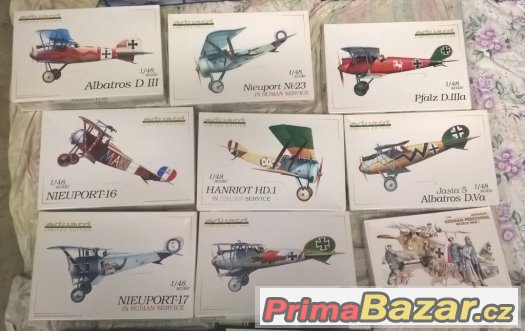 1:48 modely Letadel - celoživotní sbírka – fotografie 5
