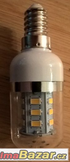 Led žárovka svíčka, světelná patice E14 5W Transparent – fotografie 1