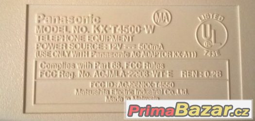 Telefon Panasonic KX T4500 – fotografie 2