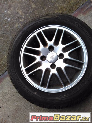 Alu kola + pneu 195/60/R15 – fotografie 1