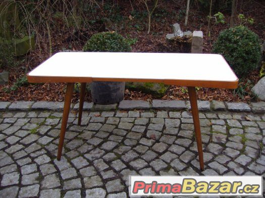 Retro stolek / opaxit / 60. léta / brusel – fotografie 1