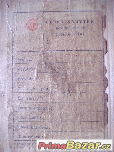 Retro stolek / opaxit / 60. léta / brusel – fotografie 3