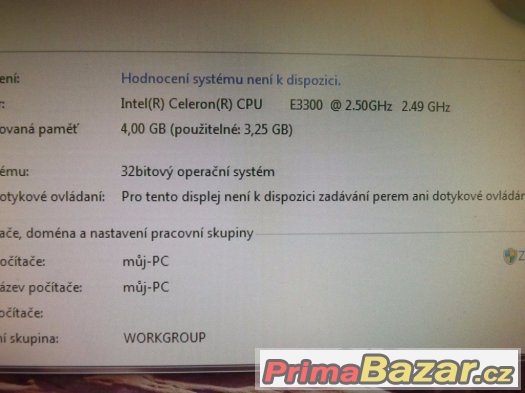 PC stolní 2jádro, 2,5 GHz, 4GB RAM, HDD300GB, 6xUSB – fotografie 3