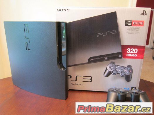Playstation 3 slim 320GB poslední model,záruka 4 měsíce+hry – fotografie 2