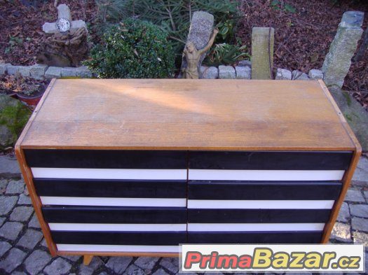 Retro komoda / skříňka / U 450 / Jiroutek / – fotografie 2