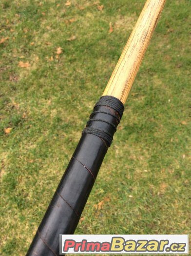 Starožitná golfová hůl hickory – fotografie 2